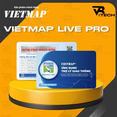 Thẻ Vietmap Live Pro chính hãng 2026